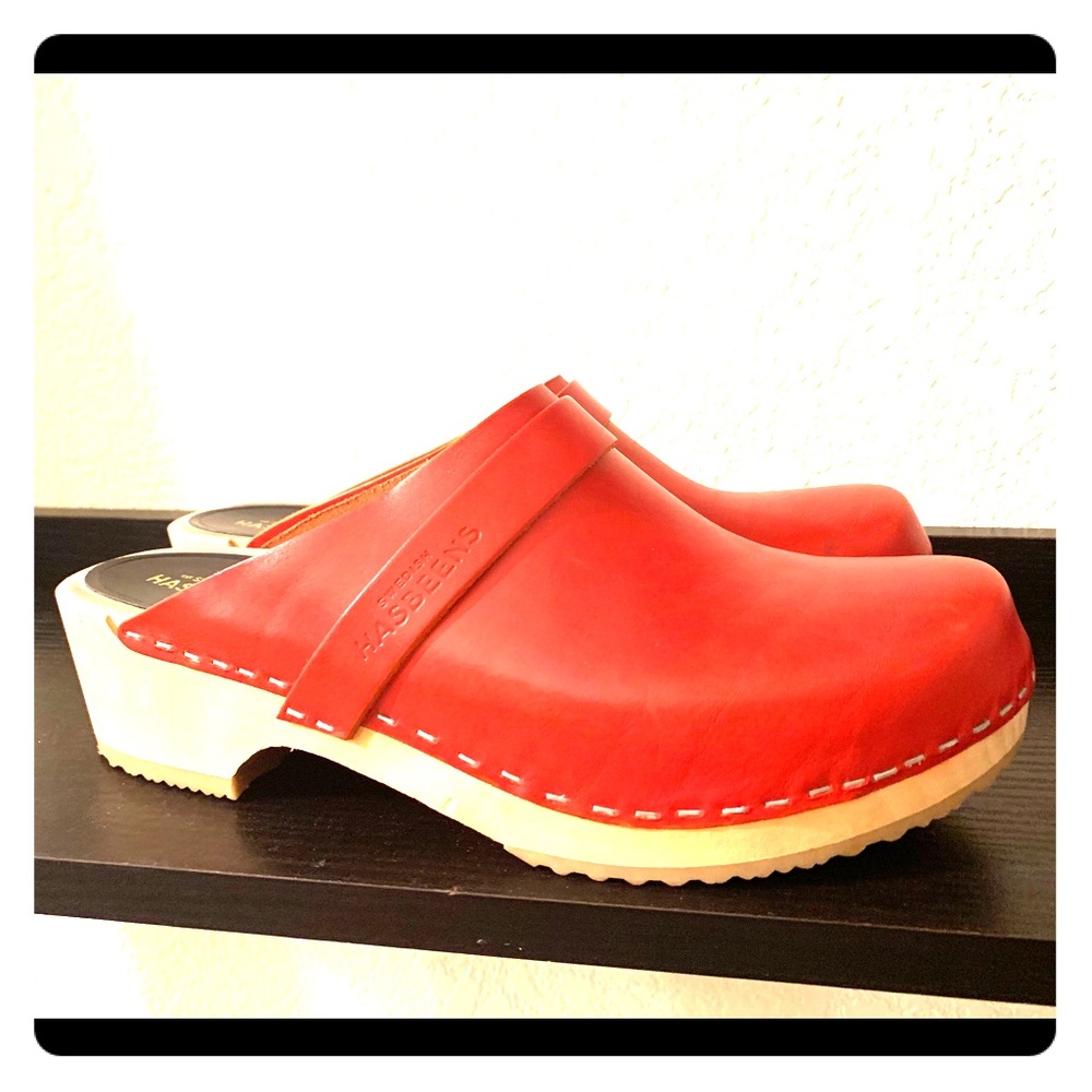 Swedish Hasbeens ~ Husband Clog Sz 39🌹